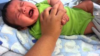 Baby Noah 2 month old baby shots vaccine 2021 what to expect two month old checkup [upl. by Atwood639]