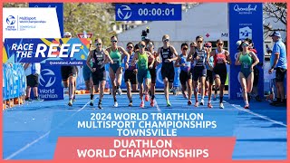 Race Highlights  2024 World Duathlon Championships  Elite amp U23 Womens Race [upl. by Deegan]