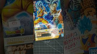 ASMR Bandai Entry Grade Dragon Ball Super Saiyan God Son Goku painted in anime style [upl. by Ocicnarf]