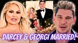 90 Day Fiancé Darcey amp Georgi MARRIED Silva Family SLAMMED For Being Cheapskates [upl. by Euqinimod]