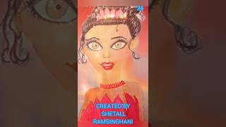 princess minivlog morningstory shetallramsinghani storytelling art colourpencil mixedmedia [upl. by Pfosi]