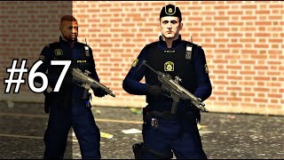 SVENSK POLIS I GTA 67 GÄNGPATRULL [upl. by Catlee678]