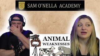 Animal Weaknesses SamONellaAcademy  HatGuy amp gnarlynikki React [upl. by Johnston476]