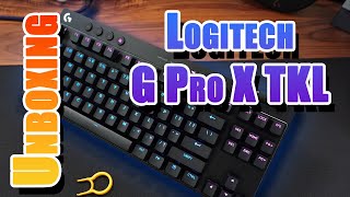 Logitech G Pro X TKL Lightspeed Unboxing amp Sound Test [upl. by Parent]