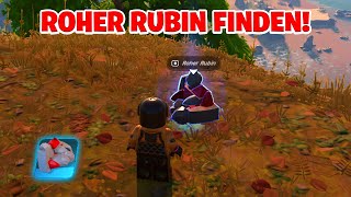 Roher Rubin finden in Fortnite Lego  Anleitung [upl. by Idette]