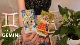 GEMINI July 2024 Tarot Reading [upl. by Swee]