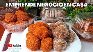 TARUGOS DE TAMARINDO PARA VENTA O MESA DE SNAK Bolitas de tamarindo con pocos ingredientes [upl. by Ferrick]