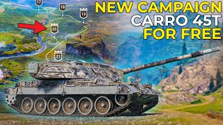 Get CW Reward for Free from NEW Campaign  World of Tanks Tour of Duty [upl. by Silvio]