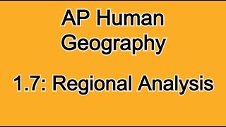 Formal Vernacular amp Functional Regions  AP Human Geography aphumangeography world geography [upl. by Ahsimrac]