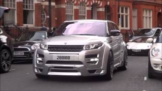 Arab Hamann Range Rover Evoque in London [upl. by Ange]