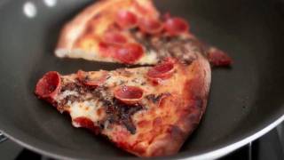 Magic Pizza Reheat Method  How to Get Crispy Crust on Leftover Pizza [upl. by Bensen]