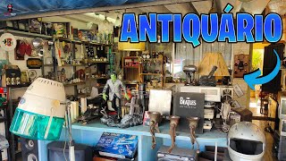 VISITEI UM ANTIQUÁRIO SERÁ QUE TINHA HARDWARES [upl. by Yrac]