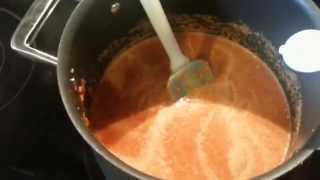 Homemade Cayenne Pepper Hot Sauce from my garden peppers [upl. by Cullie89]