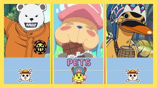 Every Pets in One Piece Chopper Bepo [upl. by Eenttirb]