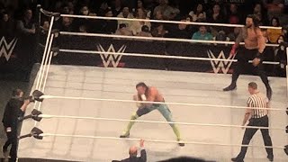 Roman Reigns destroy Seth Rollins in 2 minutes at WWE Supershow Dark Match  WWE RAW amp SMACKDOWN [upl. by Bazluke]