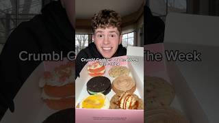 Eating Crumbl Cookies Entire Menu For Breakfast [upl. by Ailbert]