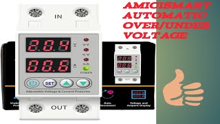 Voltage protection device for home  over voltage protector under voltage protector [upl. by Nyrroc]