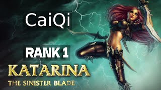 CaiQi Katarina vs Malzahar✅ Best Katarina Guide [upl. by Vesta]