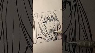 Drawing Masuzu Natsukawa  ORESHURA shorts anime drawing [upl. by Roland672]