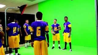 2013  Anadarko Football Media Days Green Screen Session [upl. by Schuler920]