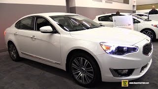 2015 KIA Cadenza  Exterior and Interior Walkaround  2015 Ottawa Gatineau Auto Show [upl. by Goode786]