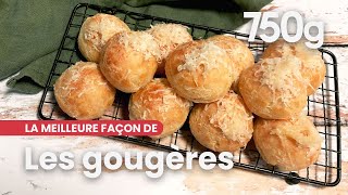 La meilleure façon de réussir les gougères  750g [upl. by Obe]