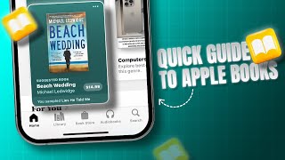 A Quick Guide to the Apple Books App  Beginners Guide For The iPhone Books App [upl. by Ahsilaf]