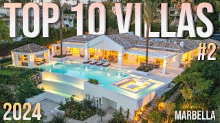 TOP 10 CASAS DE LUJO 2024 en Marbella Spain CostadelSol Parte 2  4K [upl. by Eihpos]