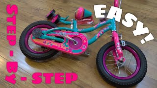 Kids Bike Assembly and Adjustments 12 Inch [upl. by Yellah]