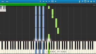 Auld Lang Syne Piano Tutorial [upl. by Eibo364]