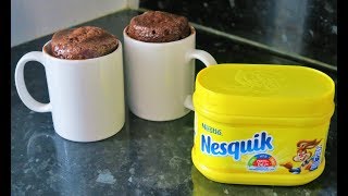 Recette 145  Nesquik Mug Cake [upl. by Audi279]