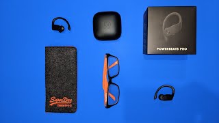 Powerbeats Pro with glasses [upl. by Ahsieyk]