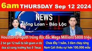 🇺🇸Sep 12 2024 Hoa Kỳ Bão Francine suy yếu thành bão cấp 1 sau khi đánh vào miền nam Louisiana [upl. by Ynoble]