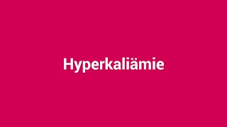 ❗ Hyperkaliämie TherapieUpdate für die KP 🔄 [upl. by Manas984]