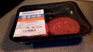 Muscle Food  Extra Lean Beef Burger  AndroSupplement [upl. by Eiresed8]