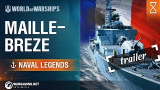 Naval Legends MailleBreze Trailer [upl. by Lyrej735]