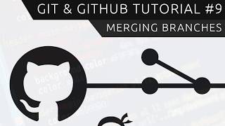 Git amp GitHub Tutorial for Beginners 9  Merging Branches amp conflicts [upl. by Crawley778]