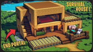 Cara Membuat Rumah Modern Untuk Survival  Interior   Minecraft Modern Pt90 [upl. by Phonsa]