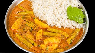 सरसों वाली सहजन और आलू की फेमस सब्ज़ी  Drumstick Curry  शेवगा  Drumstick Recipe  Kabitaskitchen [upl. by Maccarone]