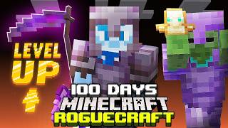 I Survived 100 Days in ROGUECRAFT in Minecraft [upl. by Teddi]