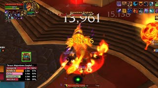 Majordomo Staghelm 10 HC Buffed version  Feral Druid  Cataclysm Classic Firelands [upl. by Rex]