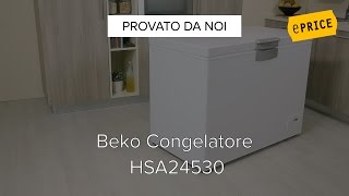 Video Recensione Congelatore Orizzontale Beko HSA2453 [upl. by Anyek]