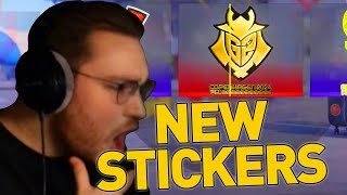 ohnePixel is really lucky opening Copenhagen 2024 Sticker Capsules [upl. by Raynor]