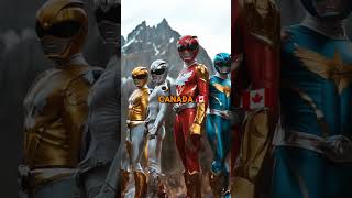 COUNTRIES AS POWER RANGERS💀 countriestransformersmidjourneymidjourneyaimidjourneyart [upl. by Hampton]