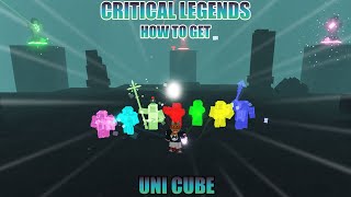 Hướng Dẫn Cách Lấy Class UniCube Omnipotent T2 Trong Critical Legends [upl. by Mackenzie]