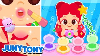 🥰 Princess Beauty Makeup Song More Kids Songs  Princess Songs  Cartoon  JunyTony [upl. by Lepine637]