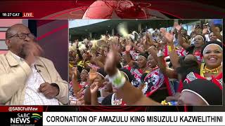 Coronation of AmaZulu king MisuZulu kaZwelithini Mathole Motshekga [upl. by Blandina676]