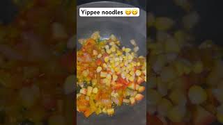 Yippe noodles recipe  desi style yippe noodles maggie yippeenoodlesrecipe maggirecipe maggie [upl. by Adnyleb550]