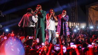 Nyashinski amp Sauti Sol perform Short amp Sweet at octoberfest festival [upl. by Neo]