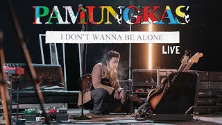 Pamungkas  I Dont Wanna Be Alone LIVE [upl. by Ayetal]